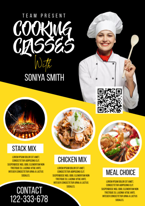 Cooking flyers Template | PosterMyWall
