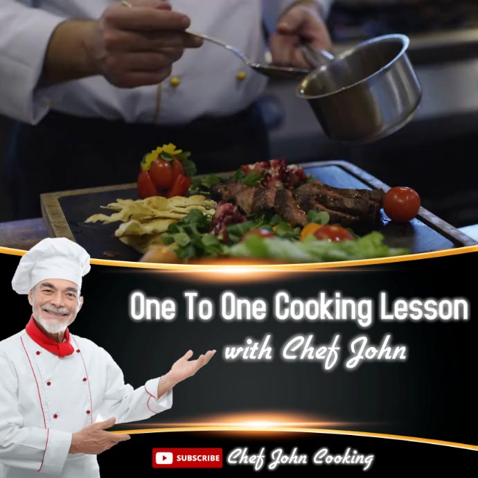 Cooking Lesson Advertisement Examples Copy of Cooking lesson template | PosterMyWall
