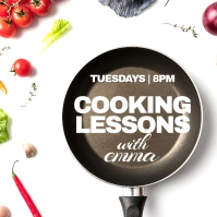Cooking lessons Instagram Post template