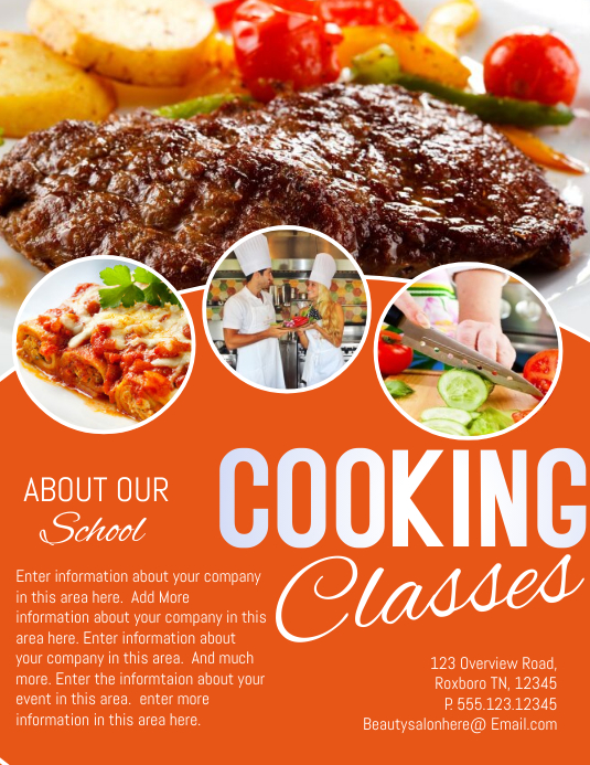 cooking Template | PosterMyWall