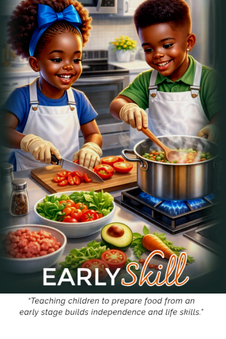 Cooking Skills for Children Poster Template | PosterMyWall