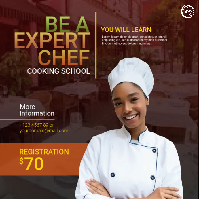 Cook Training Template Cooking Training Template | PosterMyWall