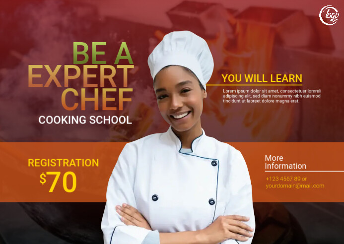 Cook Training Forms Copy of Cooking Training Template | PosterMyWall