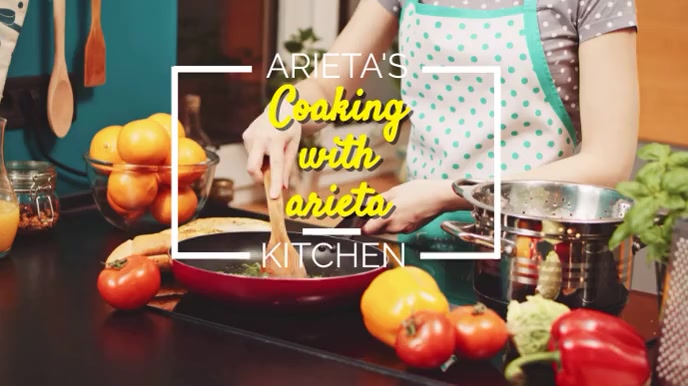 Design For Cooking Cooking With chef in kitchen Template | PosterMyWall