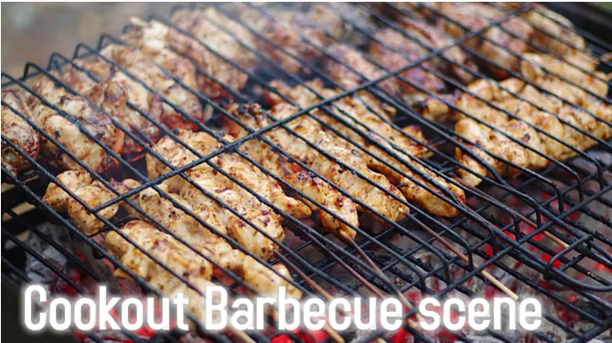 Cookout 数字显示屏 (16:9) template