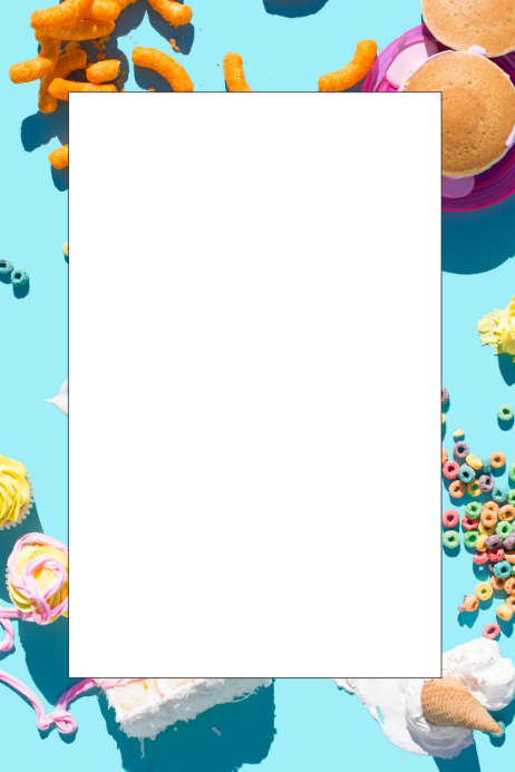 cookout party prop frame template postermywall