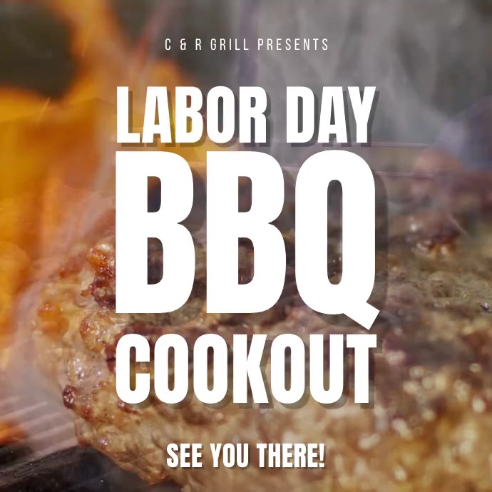 COOKOUT TEMPLATE | PosterMyWall