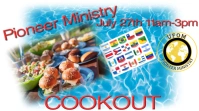 cookout template Pantalla Digital (16:9)