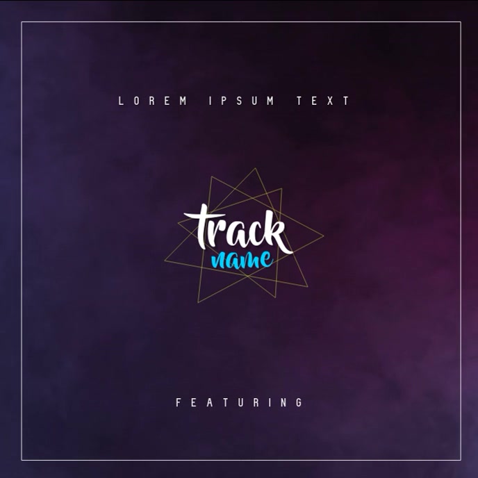 Cool Album Cover template