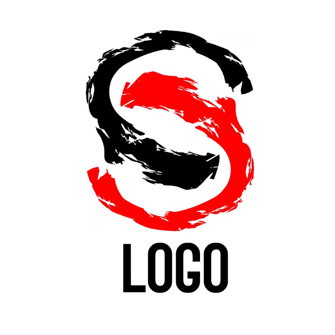 COOL LETTER S LOGO 徽标 template