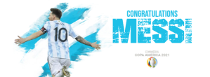 Copa America Winner Cover Facebook-coverfoto template