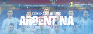 Copa America Winner Cover Facebook-coverfoto template