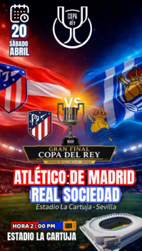 Copa Del Rey Final Template | PosterMyWall
