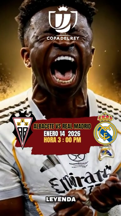 copa del rey octavos de final Template | PosterMyWall