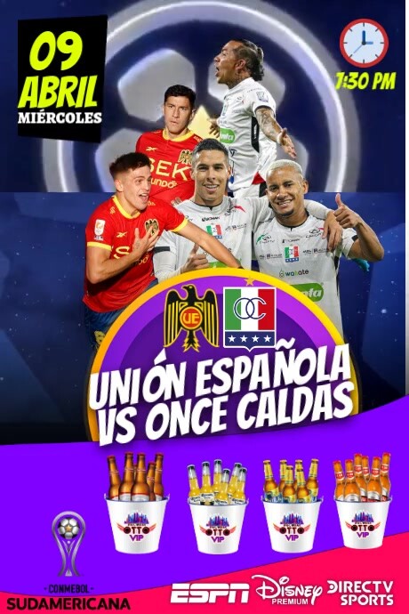 copa suramericana   poster  de futbol Cartaz template