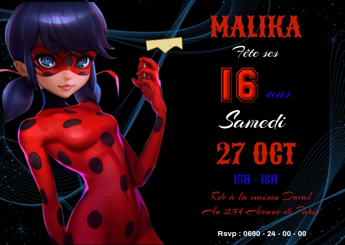 Modele Invitation Anniversaire Ladybug Postermywall Modele Invitation Anniversaire Ladybug Postermywall