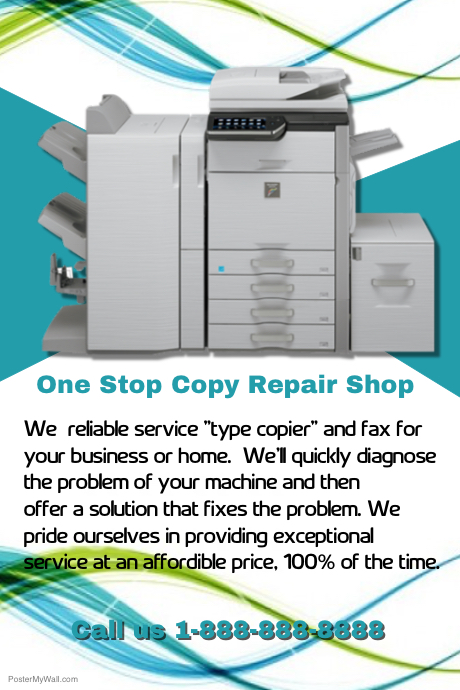 Copy Machine Flyer This Design Template is not available | PosterMyWall