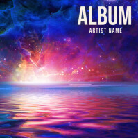 Colorful Sky Cloud Album CD Cover Music Template | PosterMyWall