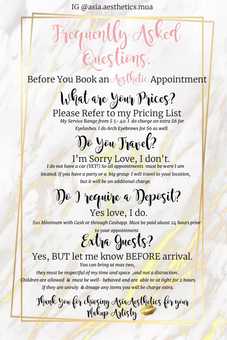Modele Copy Of Asiaaesthetic Appointment Templete Postermywall Modele Copy Of Asiaaesthetic Appointment Templete Postermywall