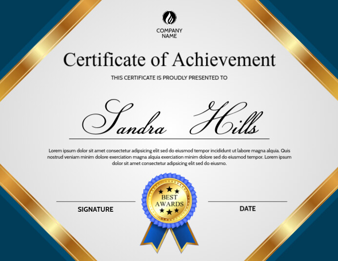 Copy of Awards Templat | PosterMyWall