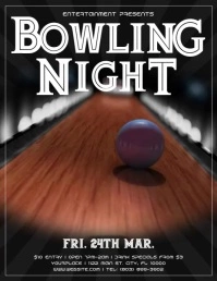 Bowling Volantino (US Letter) template