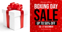 Boxing Day Sale Ad Facebook Shared Image template