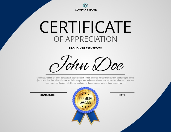 CERTIFICATE Template | PosterMyWall