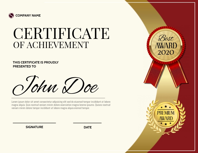 Copy of Copy of CERTIFICATE | PosterMyWall