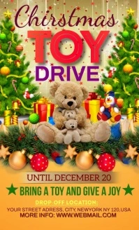 Christmas toy drive Legal US template