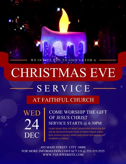 Copy Of Copy Of Church Christmas Service PosterMyWall copy-of-copy-of-church-christmas-service-postermywall