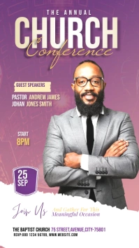 Church Conference Instagram Story template