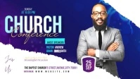 Church Conference Facebook Cover Video (16:9) template