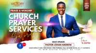 church prayer service Digital Display (16:9) template
