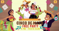Cinco De Mayo Ads Imagen Compartida en Facebook template