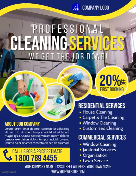 Modello Copy Of Cleaning Postermywall