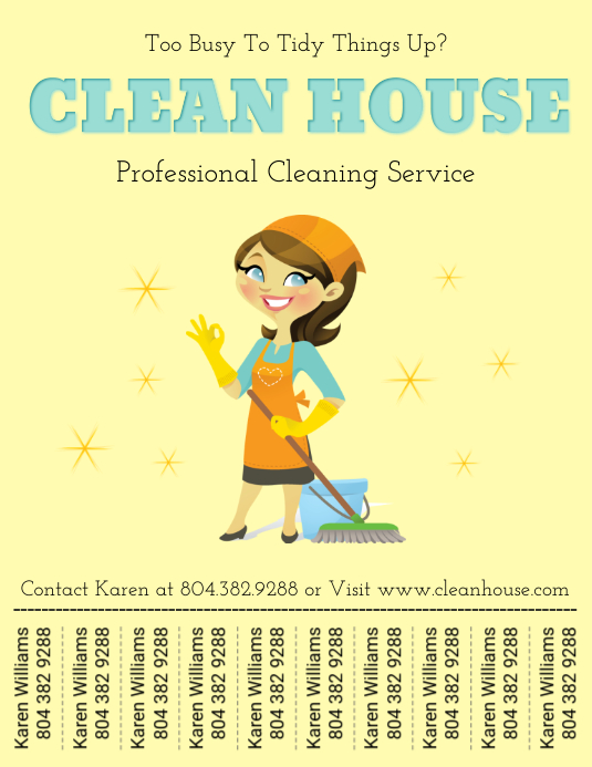 Copy of Copy of Cleaning PosterMyWall