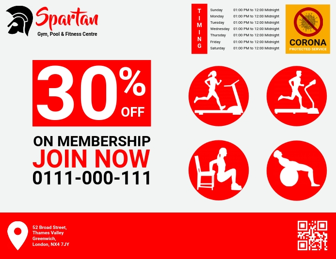 Copy Flyer (US Letter) template