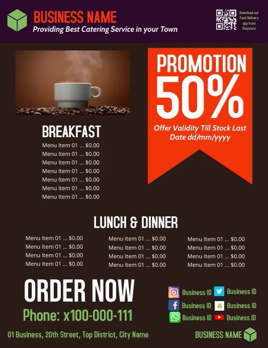 Copy Pamflet (VSA Brief) template