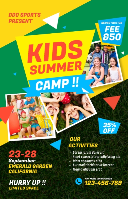 Copy of Kids Summer C | PosterMyWall