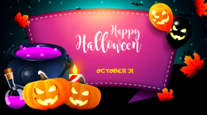 Sort Halloween Greeting Post di Twitter Template