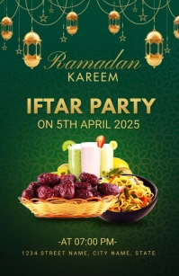 Ramadan Iftar Party I Tabloid template