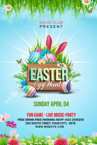 Easter Raffle Flyer Template | PosterMyWall