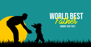Father's Day template Annuncio Facebook