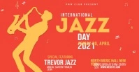 Jazz Festival Flyer Facebook Shared Image template