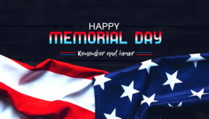 Memorial Day Header Blog template
