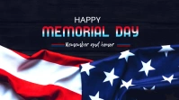 Memorial Day Affichage numérique (16:9) template