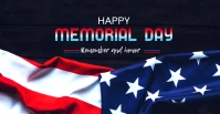 Memorial Day Facebook-Gruppe-Titelbild template