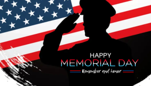 Memorial Day wish Koptekst blog template