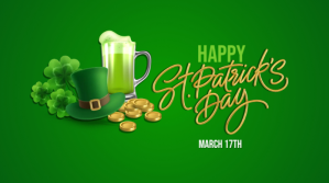 Saint Patrick's Day Wpis na Twittera template