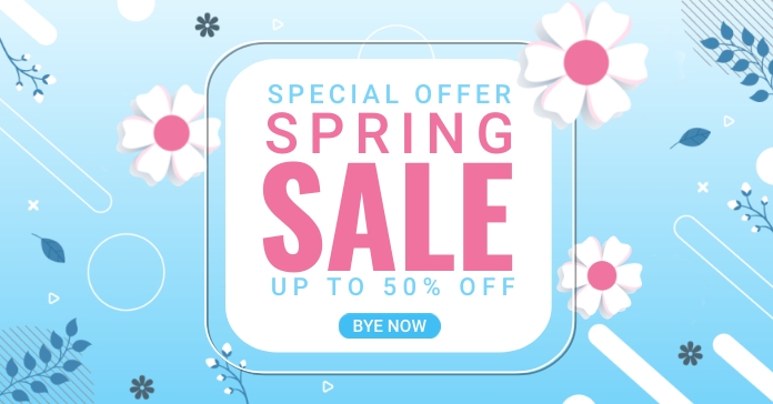 Spring Sale ad Template | PosterMyWall